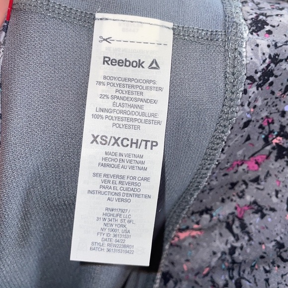 Reebok Women’s Longlined Sports Bra with Removable Cups - Picture 9 of 9